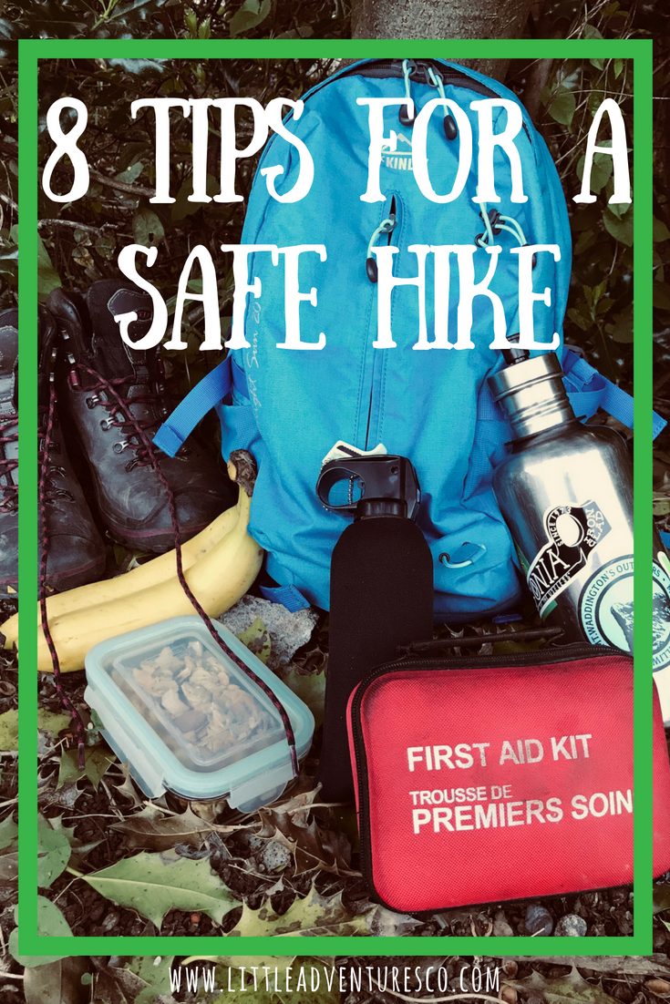 8 tips for a safe hike! #outdoorlifestyle #hikingsafety