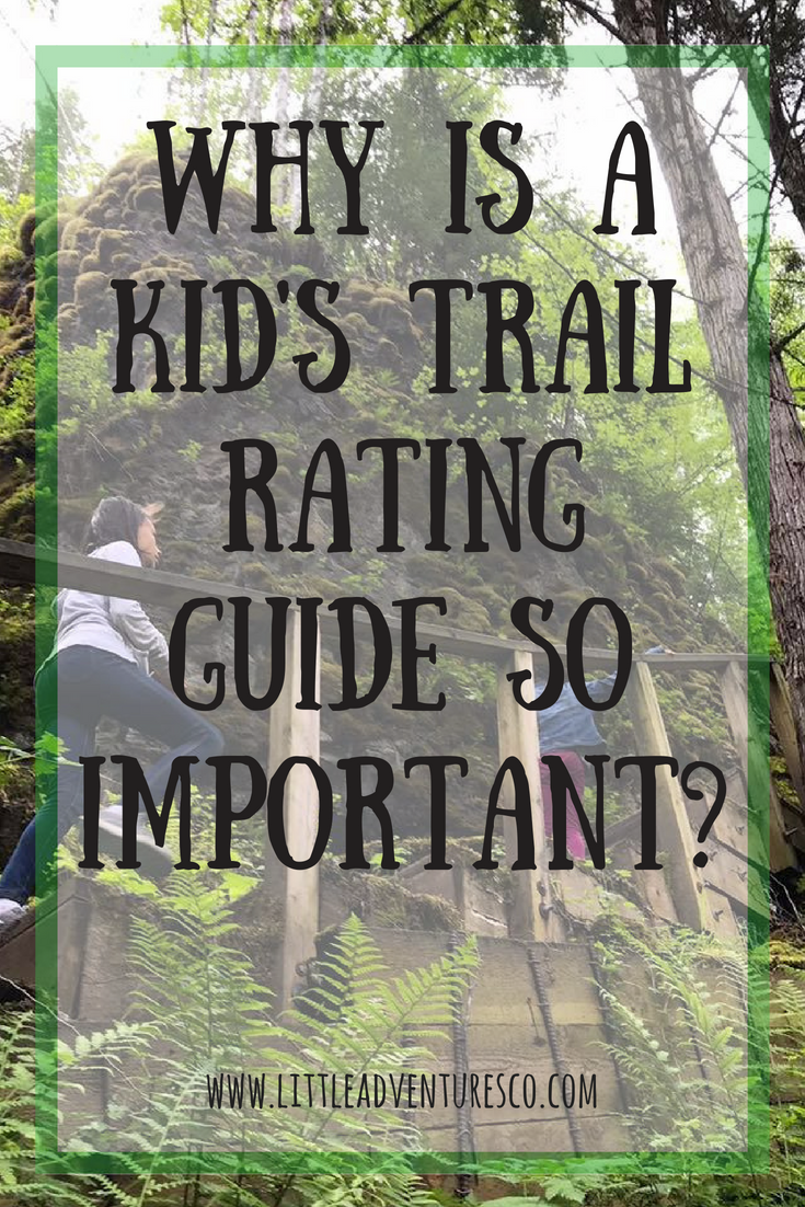 Why is a kid's trail rating guide so important?