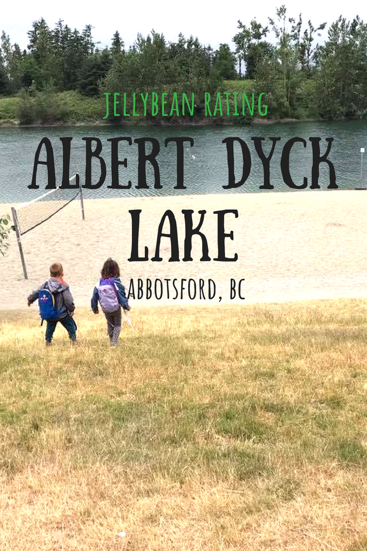 Albert Dyck Lake in Abbotsford, B.C. is a great place to take the kids to splash around and watch some cool water sports!