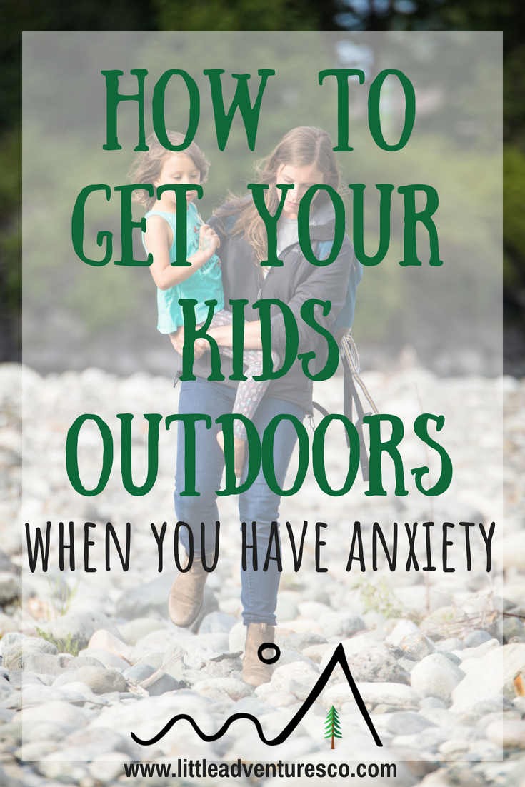 If you struggle with anxiety it can be hard to get out and do day to day things, let alone getting you and your kids outdoors.