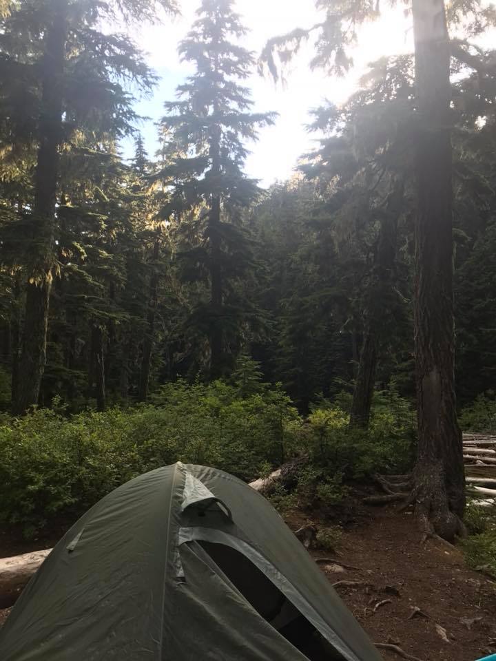 overnight hike tent