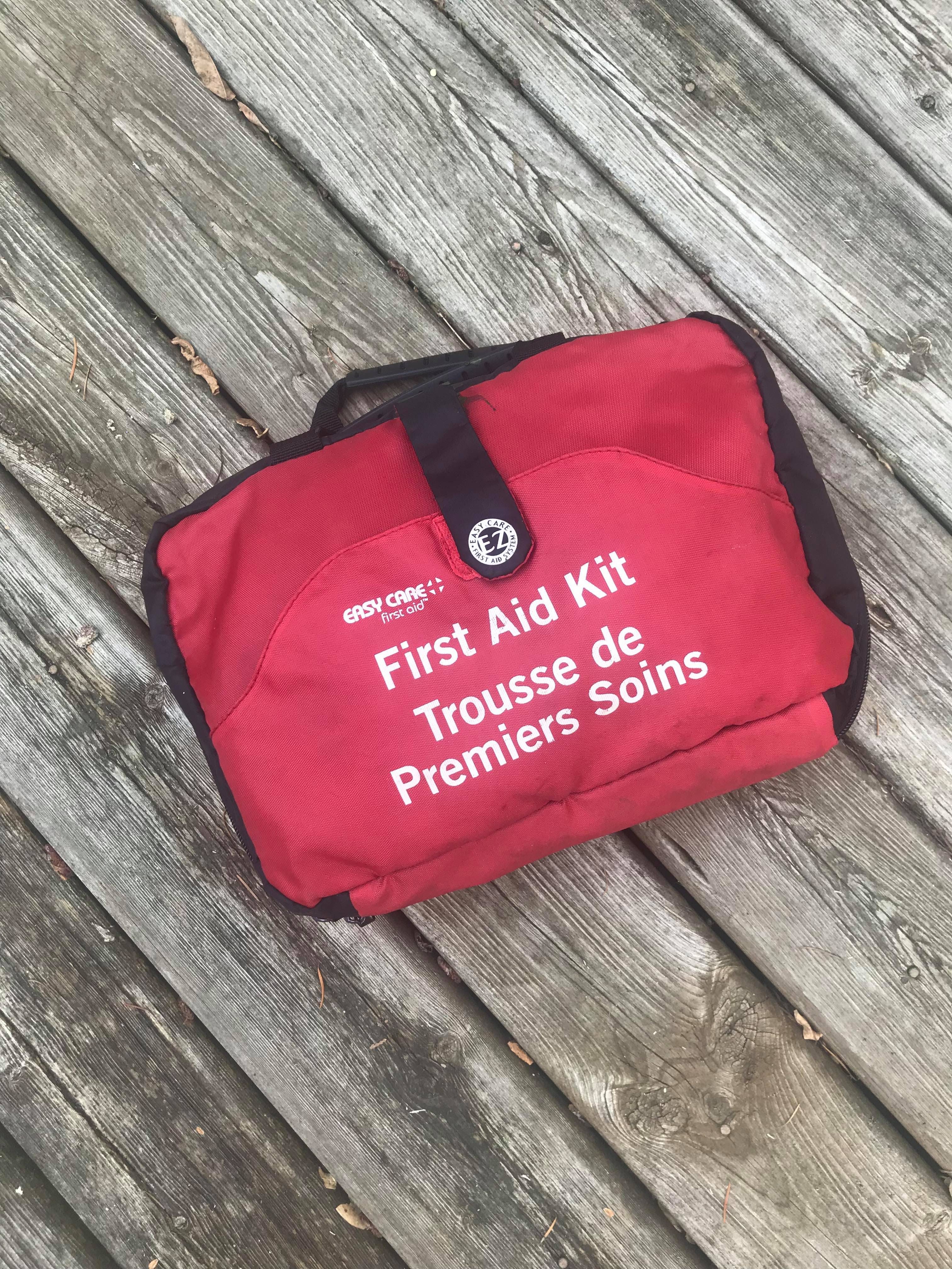 bring a first aid kit on your day trip