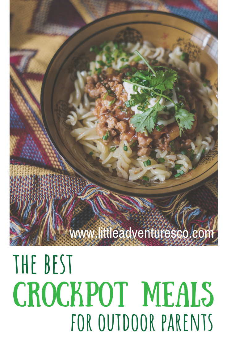 Having dinner ready for when you get home from a little adventure is so relieving. Here are some of the best crock pot meals for outdoor parents!